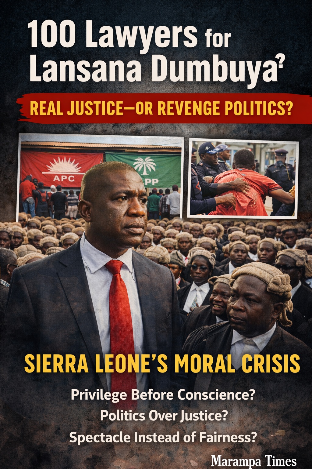  100 LAWYERS FOR ONE MAN — BUT WHERE IS JUSTICE FOR THE PEOPLE?